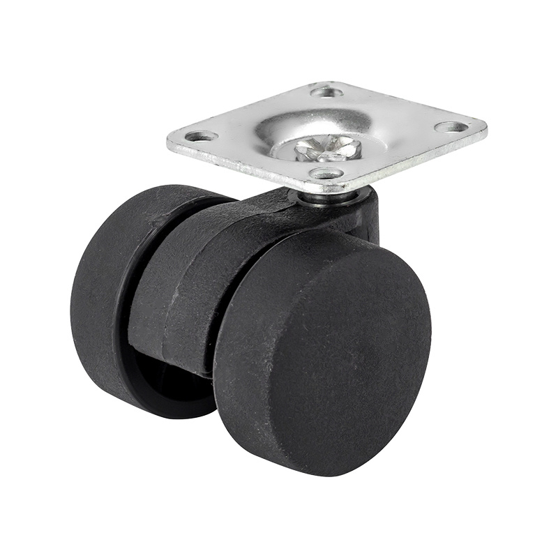 (1-06)    35mm PA twin wheel caster ,chair caster