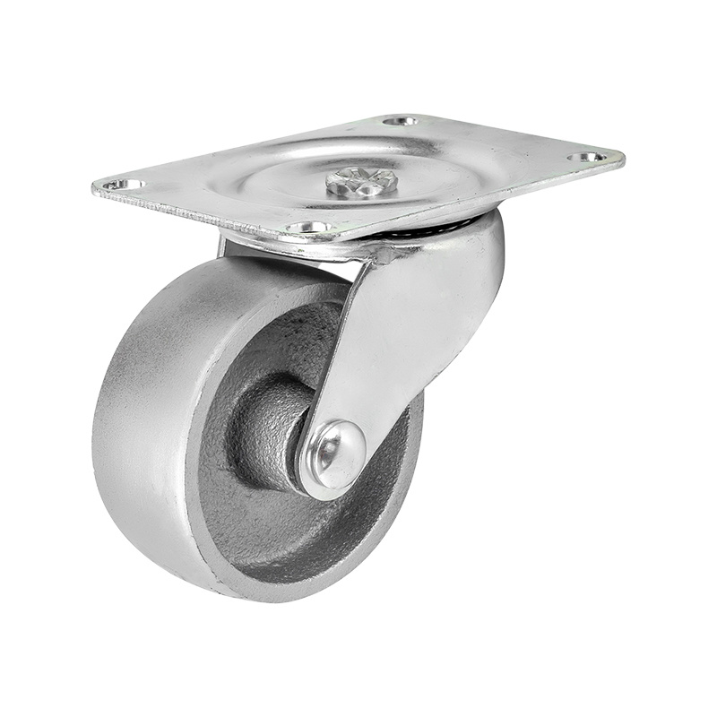 (6-02)    50mm,63.5mm,75mm,100mm 2", 2-1/2",3", 4" swivel caster ,medium duty ,trolley caster ,steel wheel, cast iron wheel
