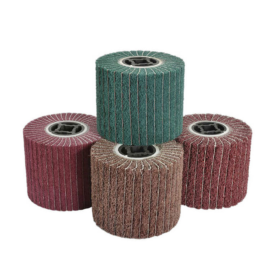 Wire Drawing Wheel with sandpaper-domestic material