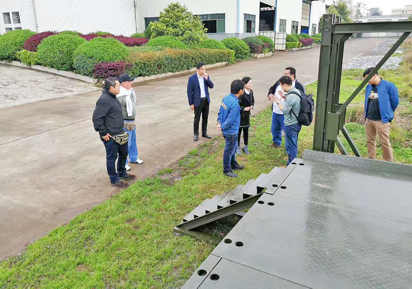 Ecuador customer visit