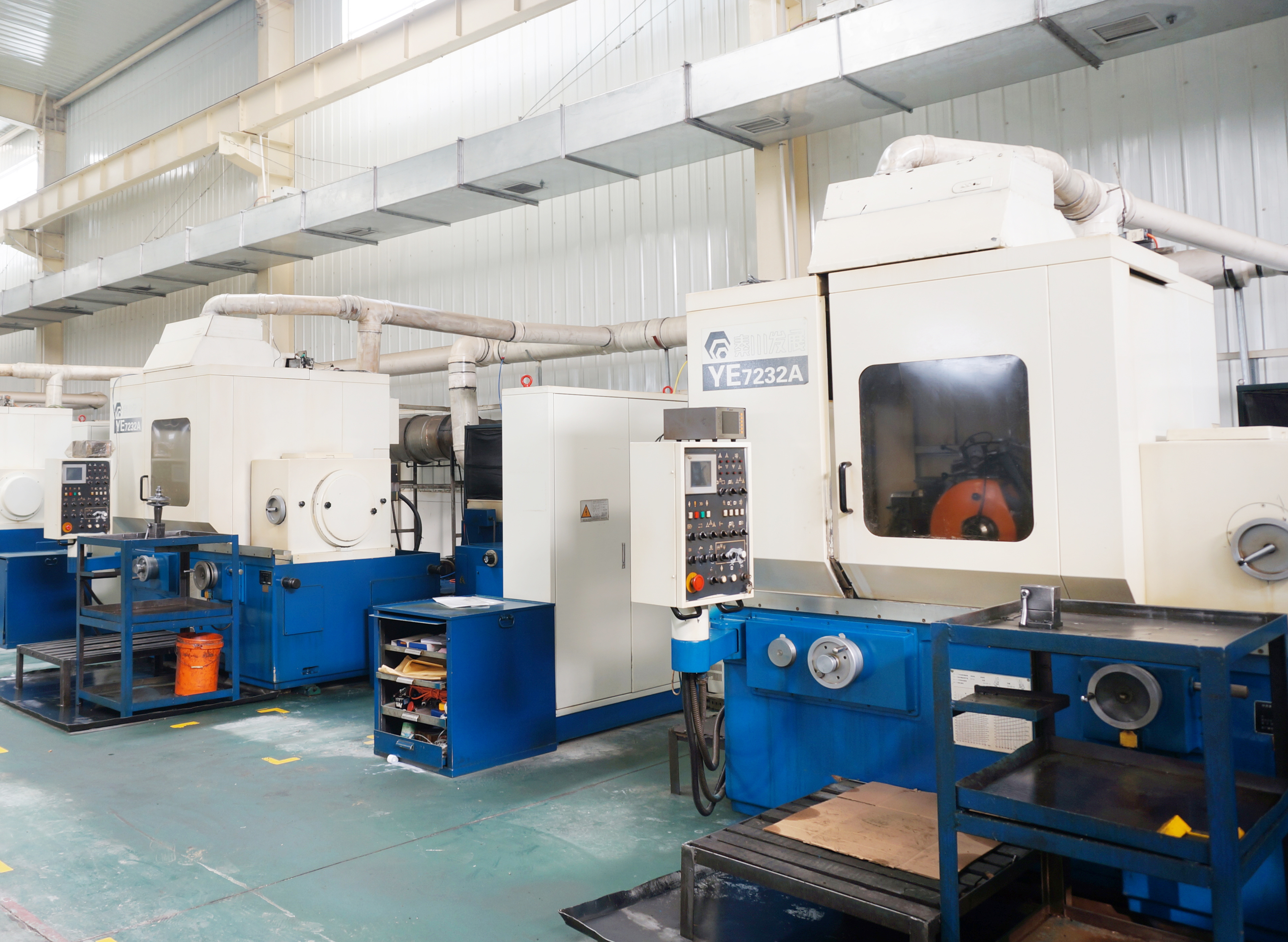 Automatic production line for gear making