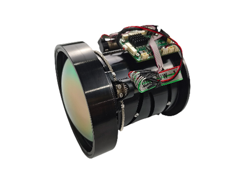 Cooled LWIR Zoom Lens (Straight)