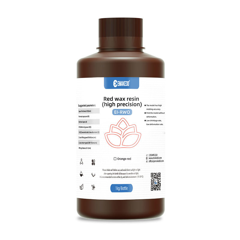 Red wax resin (high precision) Red wax resin (high precision)