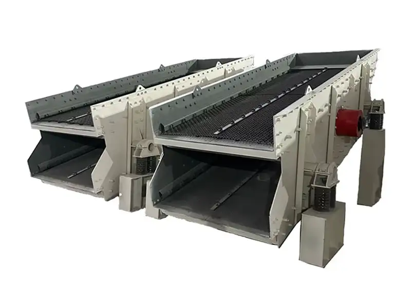 Double-layer circular vibrating screen