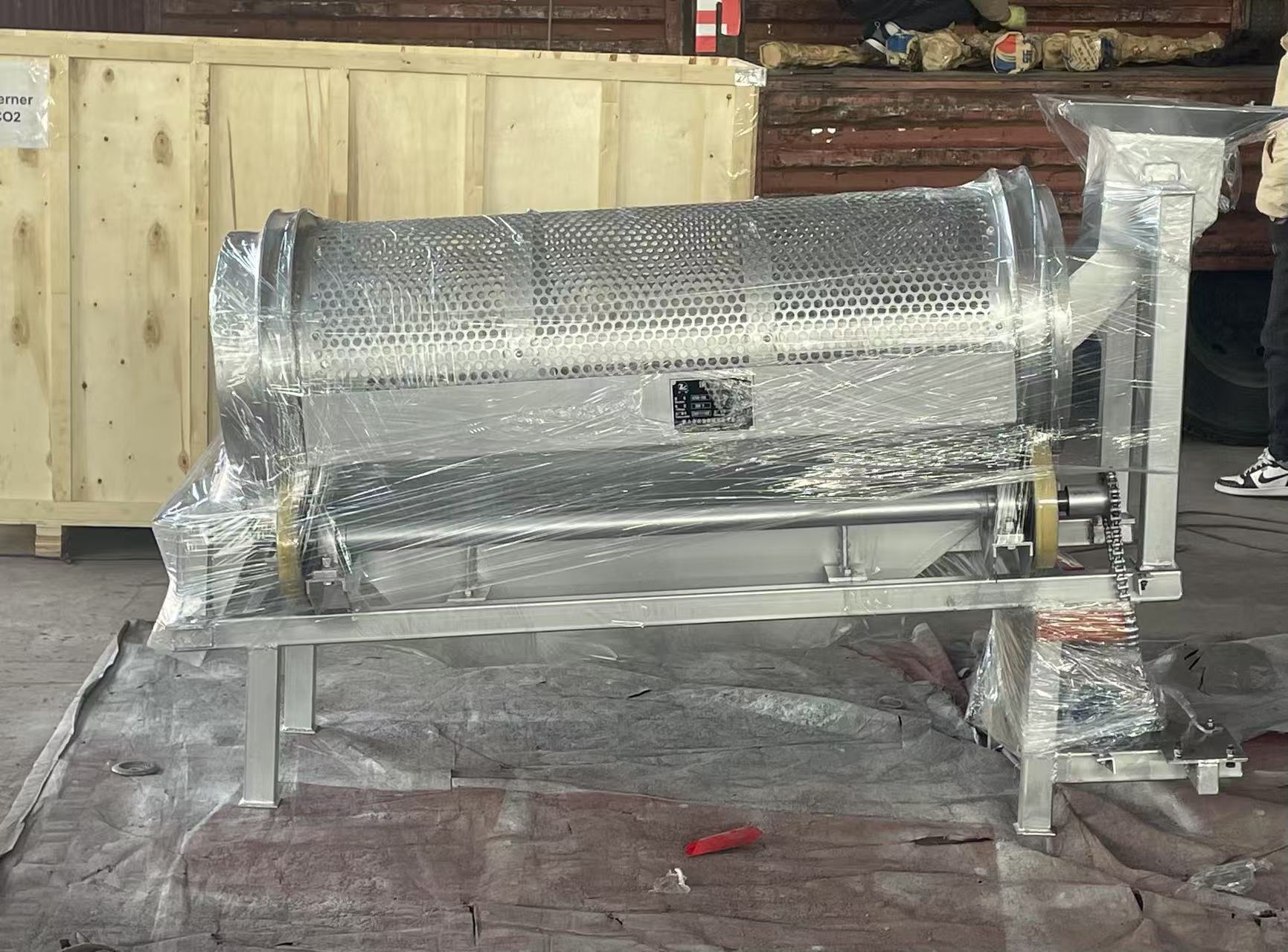 "Drum Screen Delivered: Boosting Customer Production Efficiency"