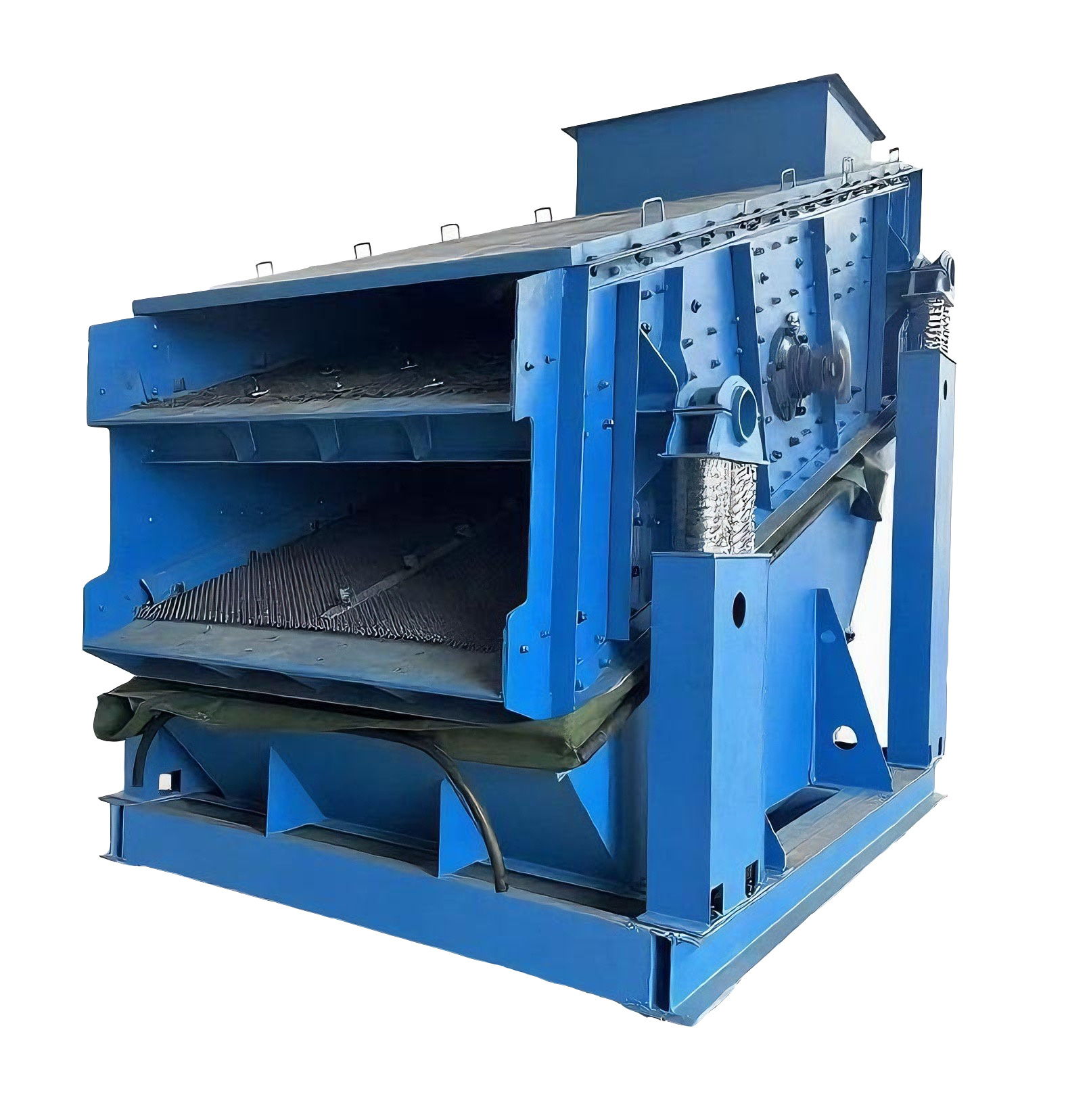 "Successful Delivery of Semi-Sealed Circular Vibrating Screen with Material Bin: A New Era of Efficient Production Begins"