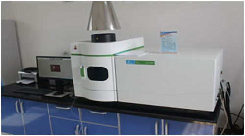 Instrument Name: ICP Spectrometer; Model: PerkinElmer Optima 8000 