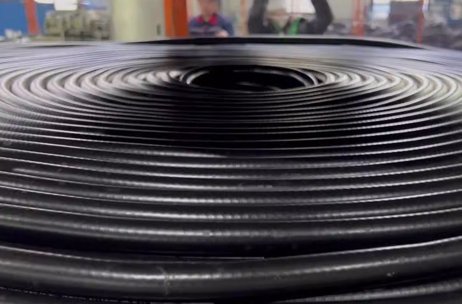 At this stage the difference between imported rubber hose and domestic rubber hose