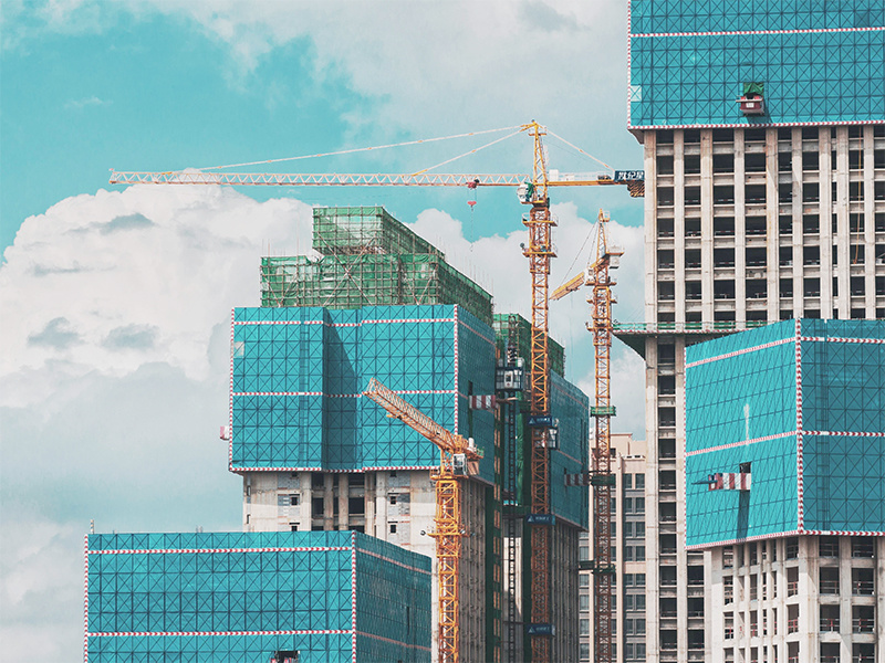What projects are included in construction engineering?