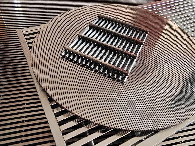 Flat Wedge Wire Screen Panels