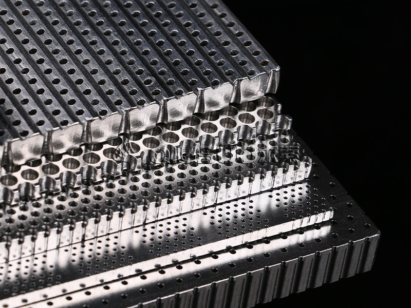 Drilling Perforated Metal Plate