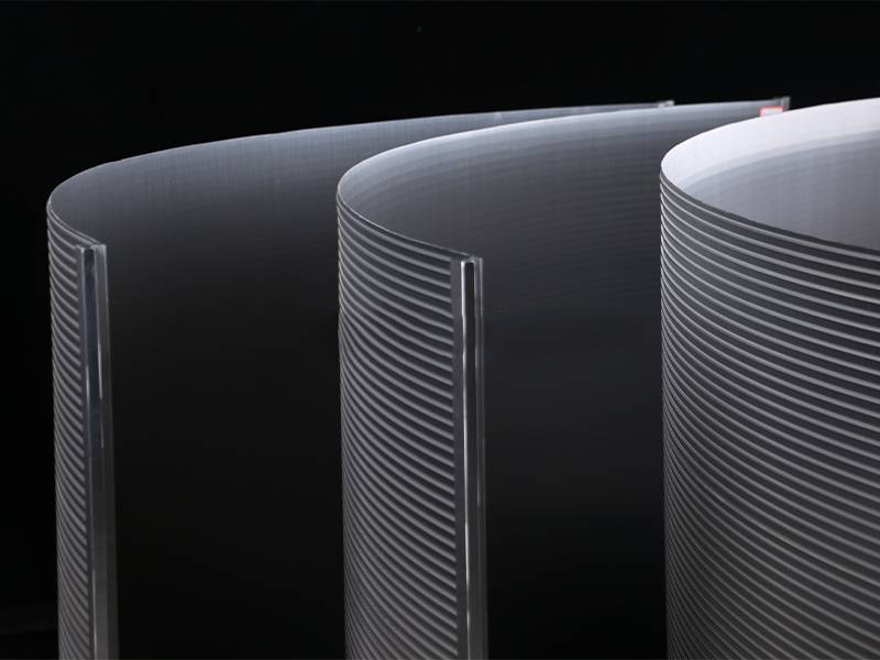 Pressure Arc Screen for Starch