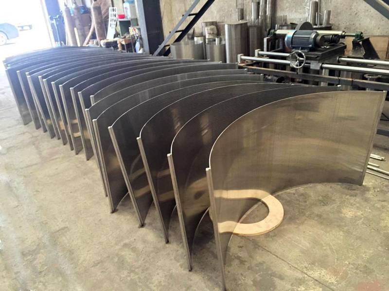 Sieving Bending Wedge Wire Screen