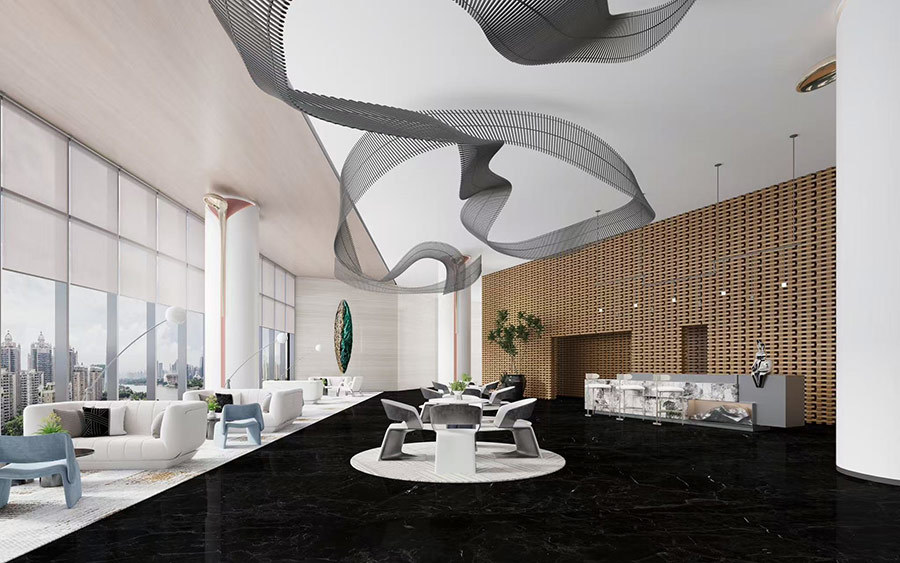 Floor-commercial space