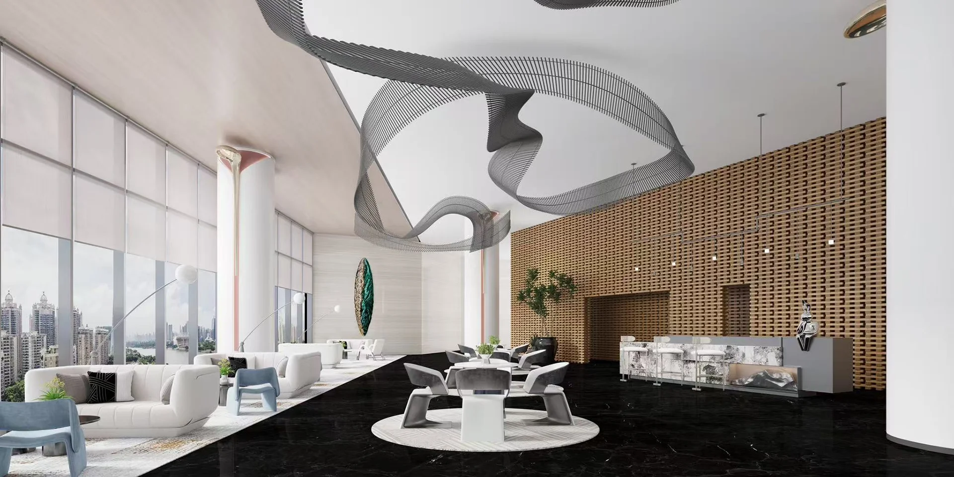 Floor-commercial space