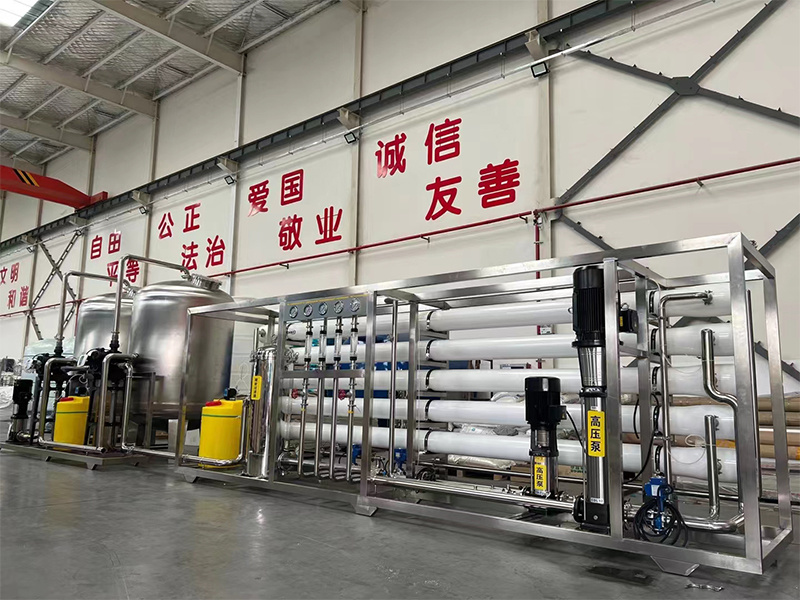 12-ton dual-stage reverse osmosis plant