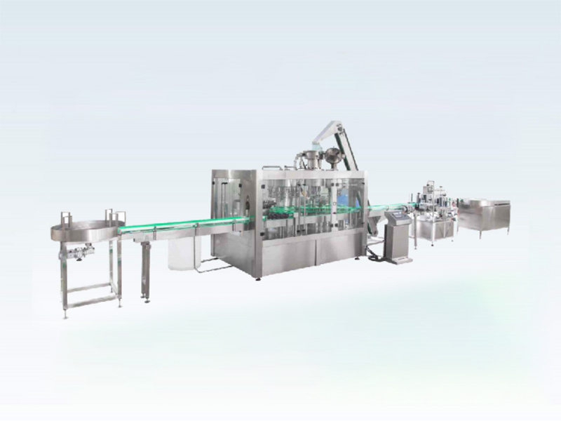 Glass bottle red wine filling machine