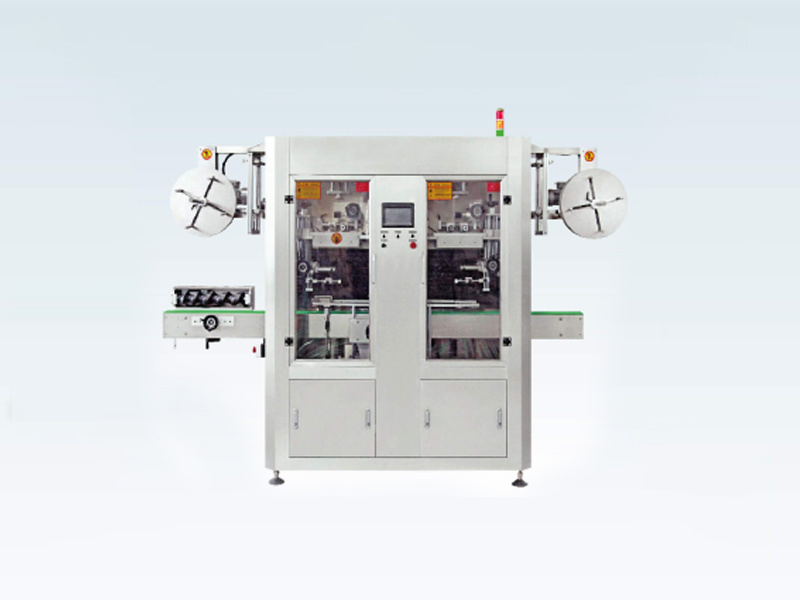 Automatic double head labeling machine