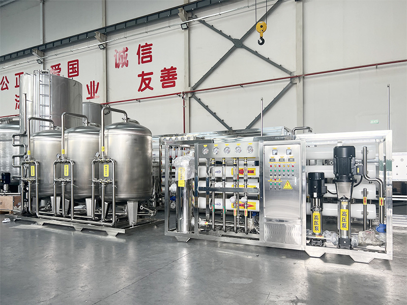 10 tons of double-stage reverse osmosis equipment