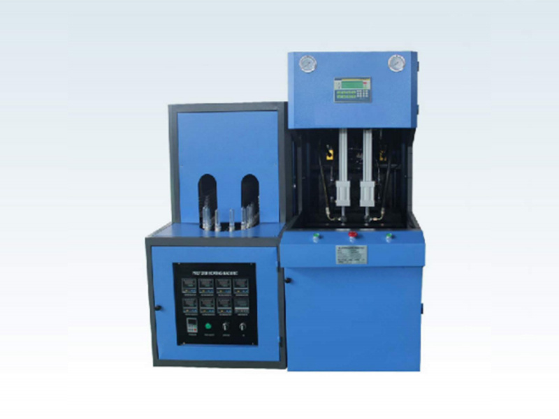 Semi-automatic hot filling and blowing machine