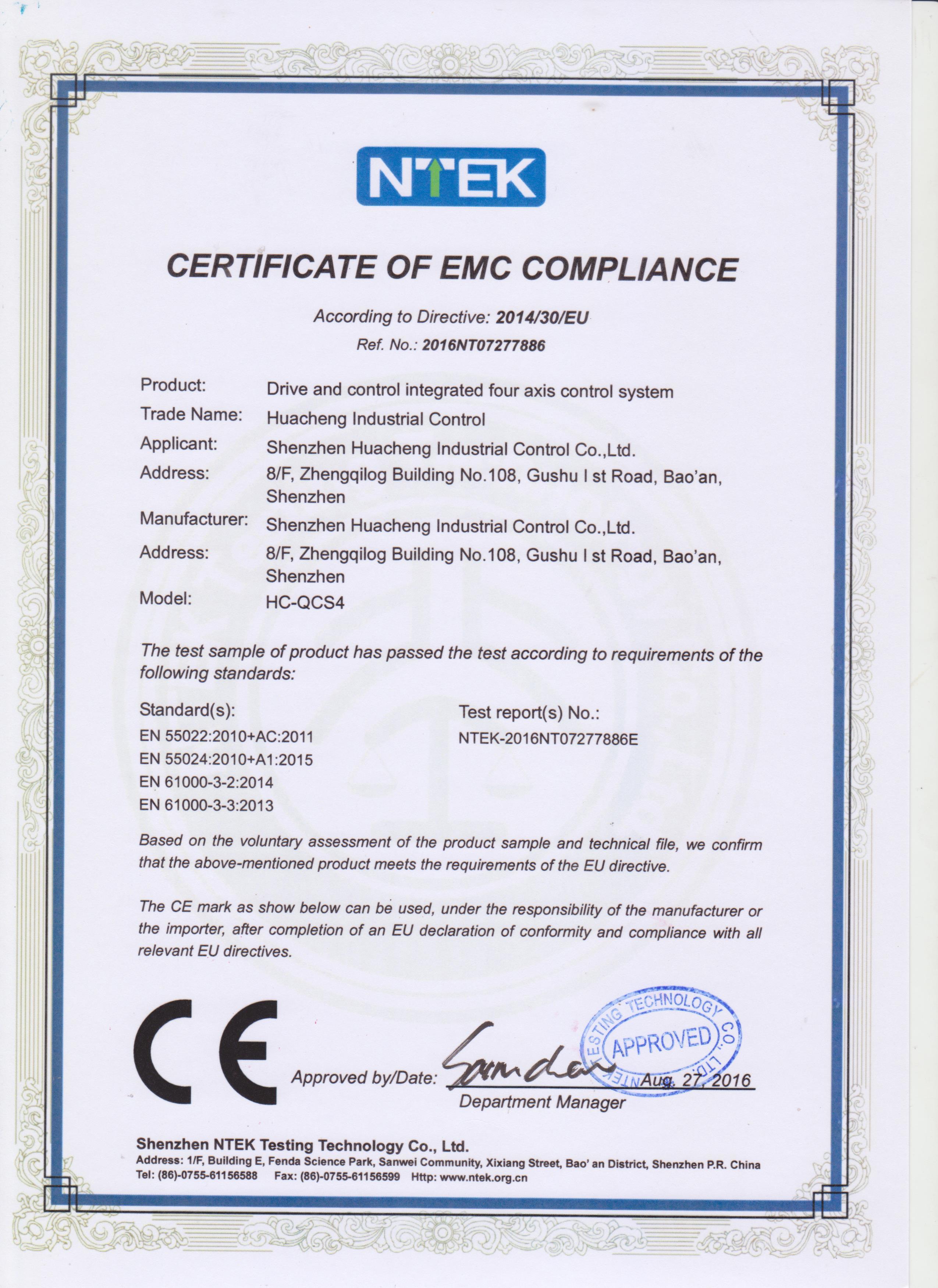 HC-QCS4-CE HC-QCS4-CE
