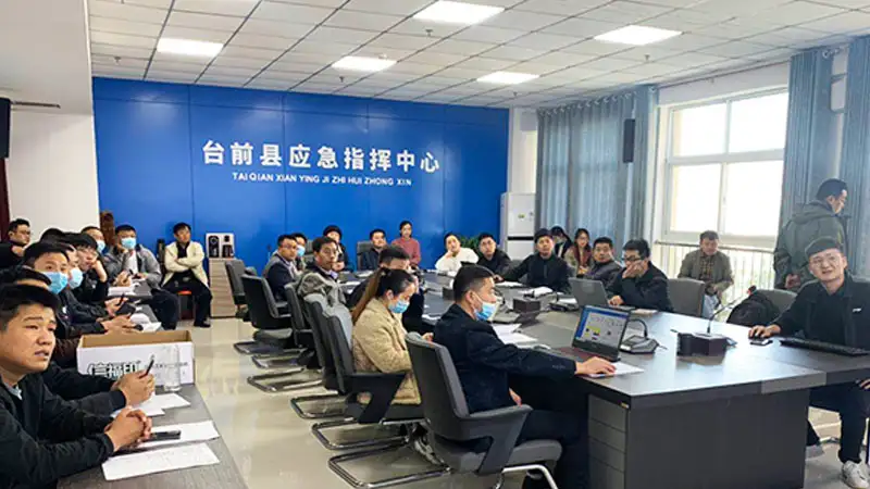 河南惠旭利應(yīng)邀指導(dǎo)臺前縣企業(yè)雙重預(yù)防建設(shè)工作