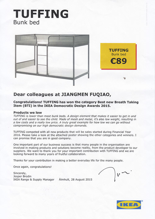 Ikea Democratic Design Awards