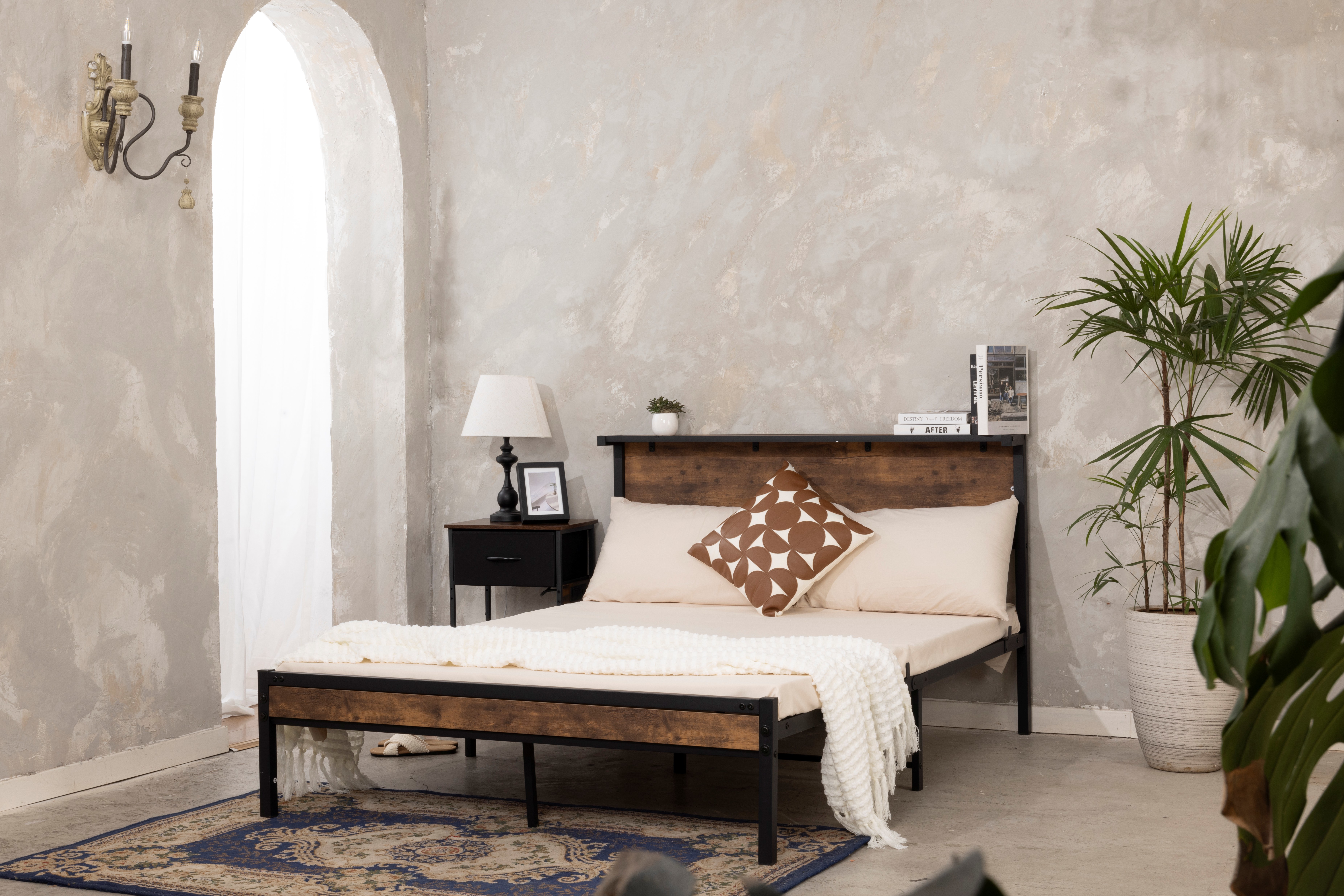 Cama de acero