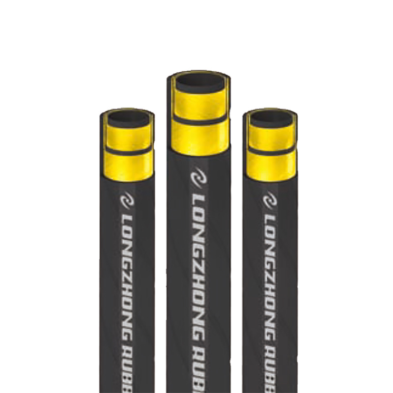 High pressure steel wire wrapped rubber hose