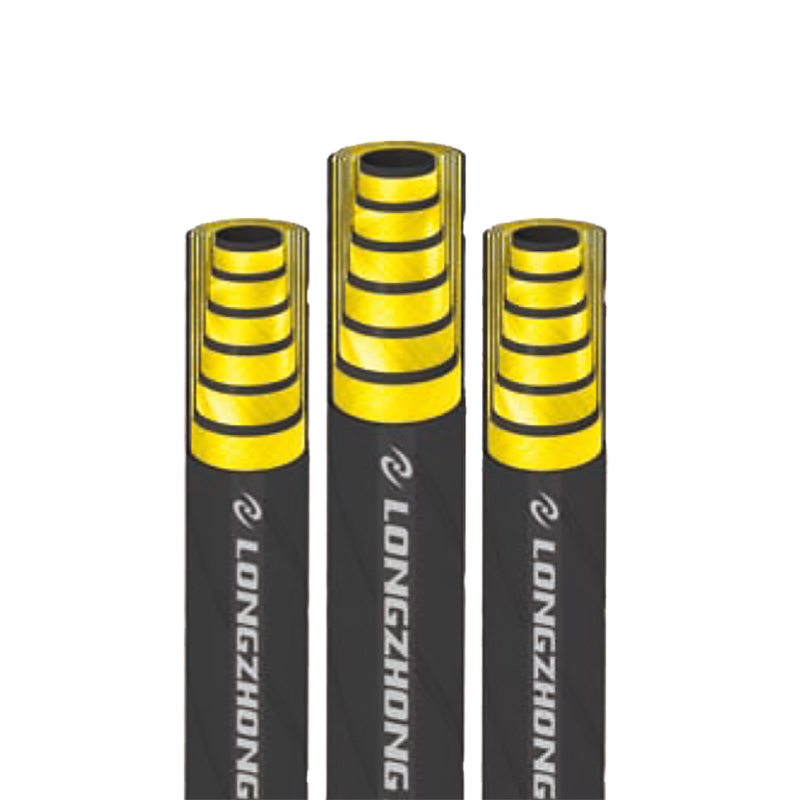 Ultra high pressure hydraulic support hose under harsh conditions of multi-layer steel winding ratio