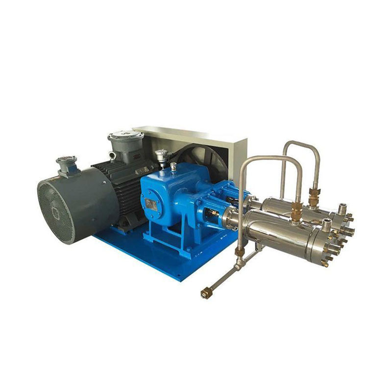 Low temperature liquid filling pump