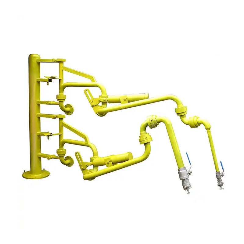 CNG unloading arm
