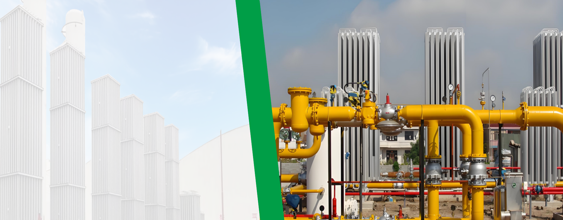 Natural Gas & Industrial Gas Equipment Solutions. Customized Services