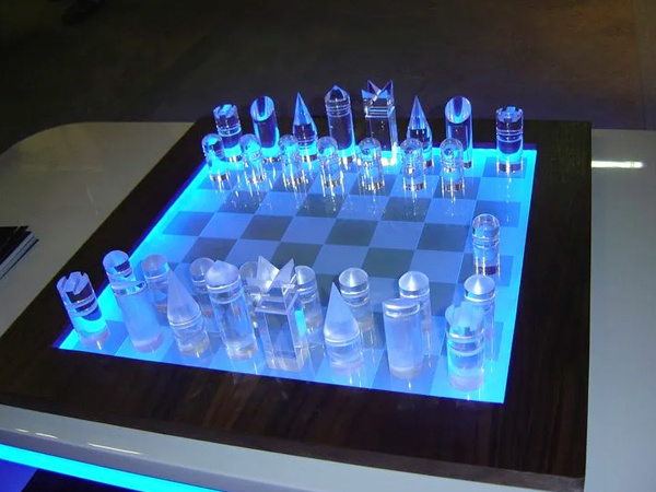 Acrylic chessboard Acrylic chessboard