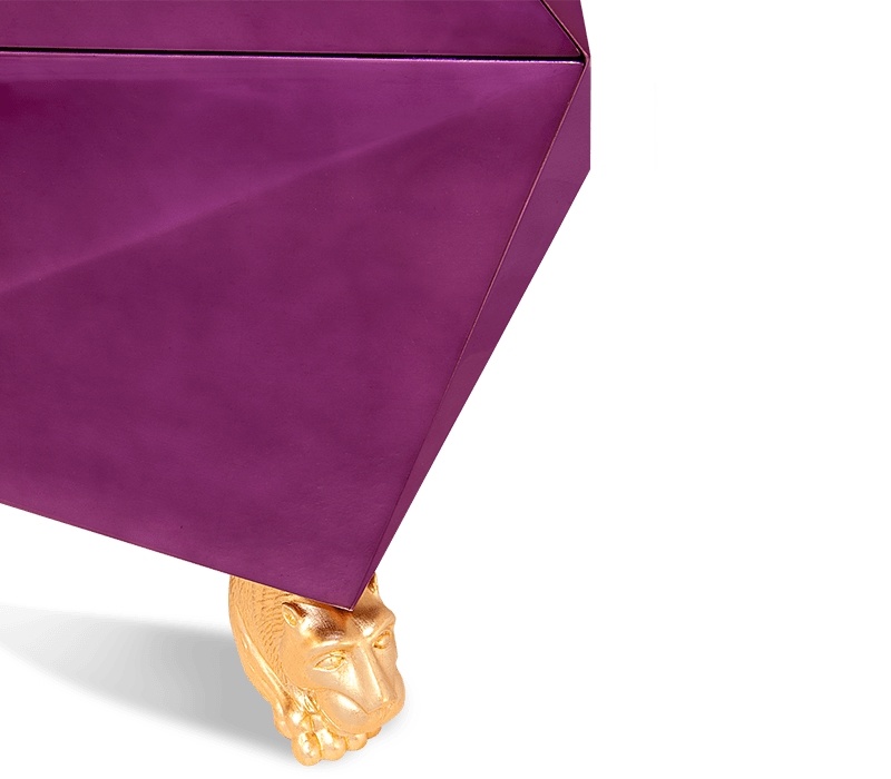 Diamond Amethyst Sideboard