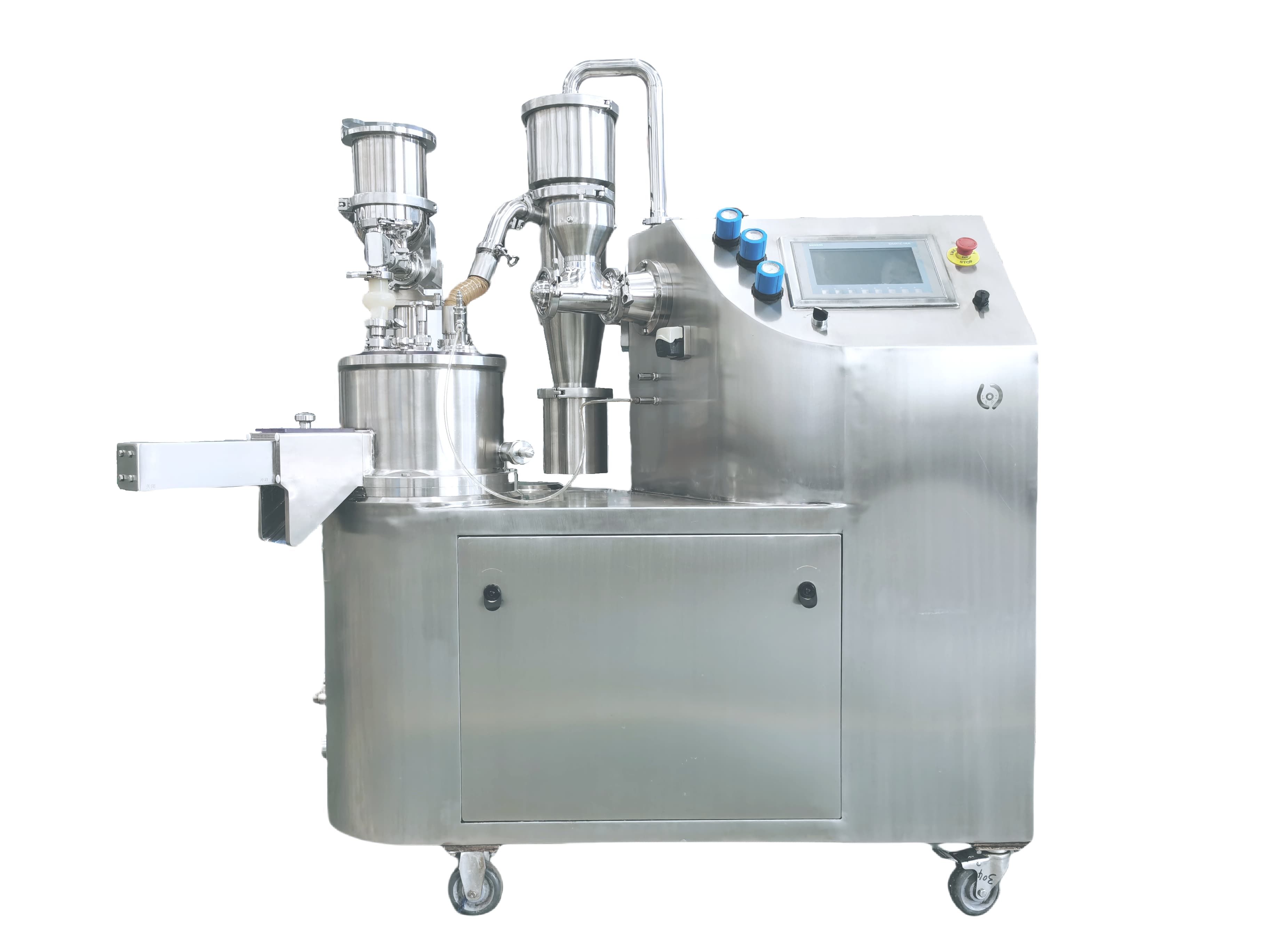 Multifunctional pellet making, granulating and coating machine