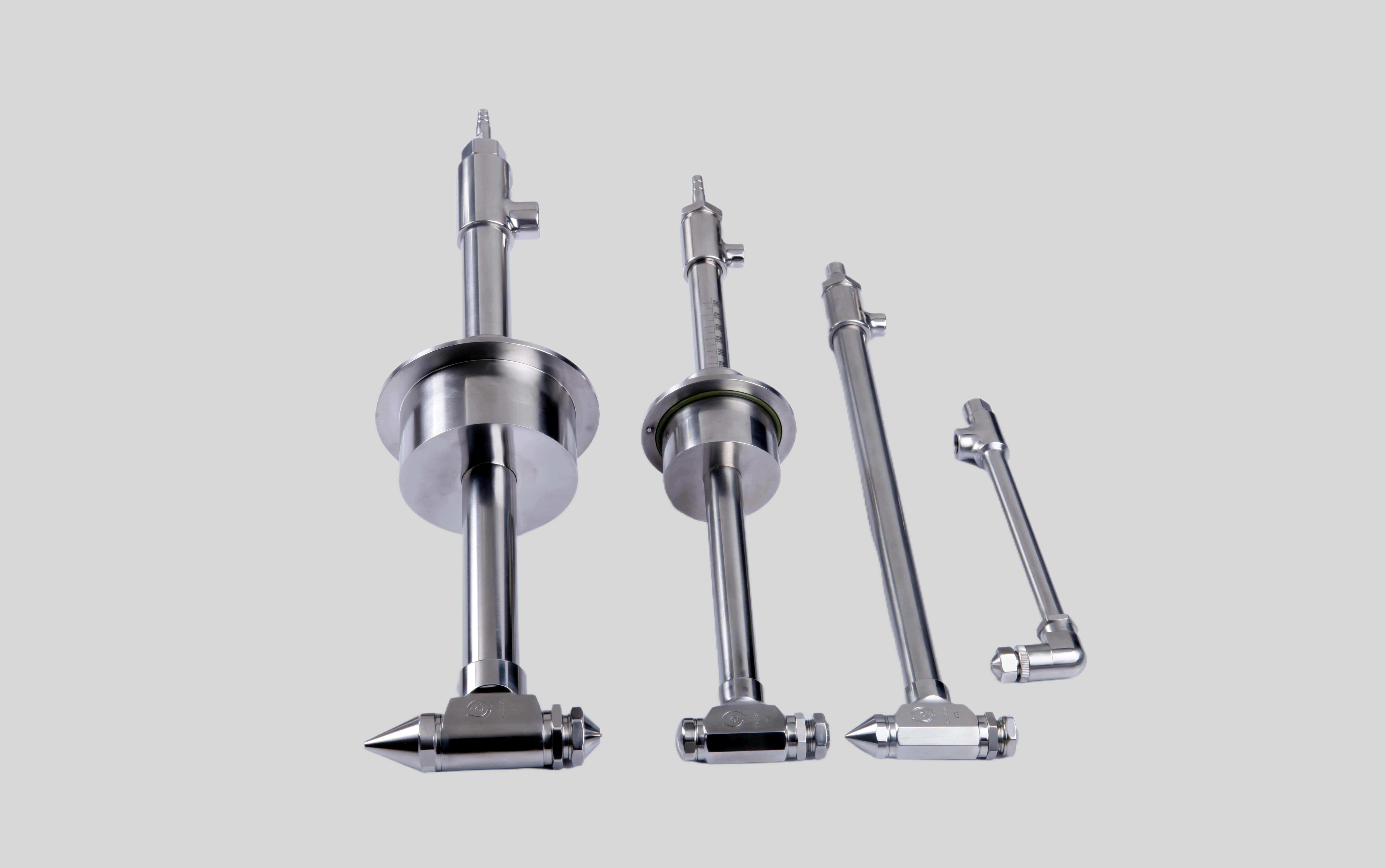 Fluidized bed top spray gun