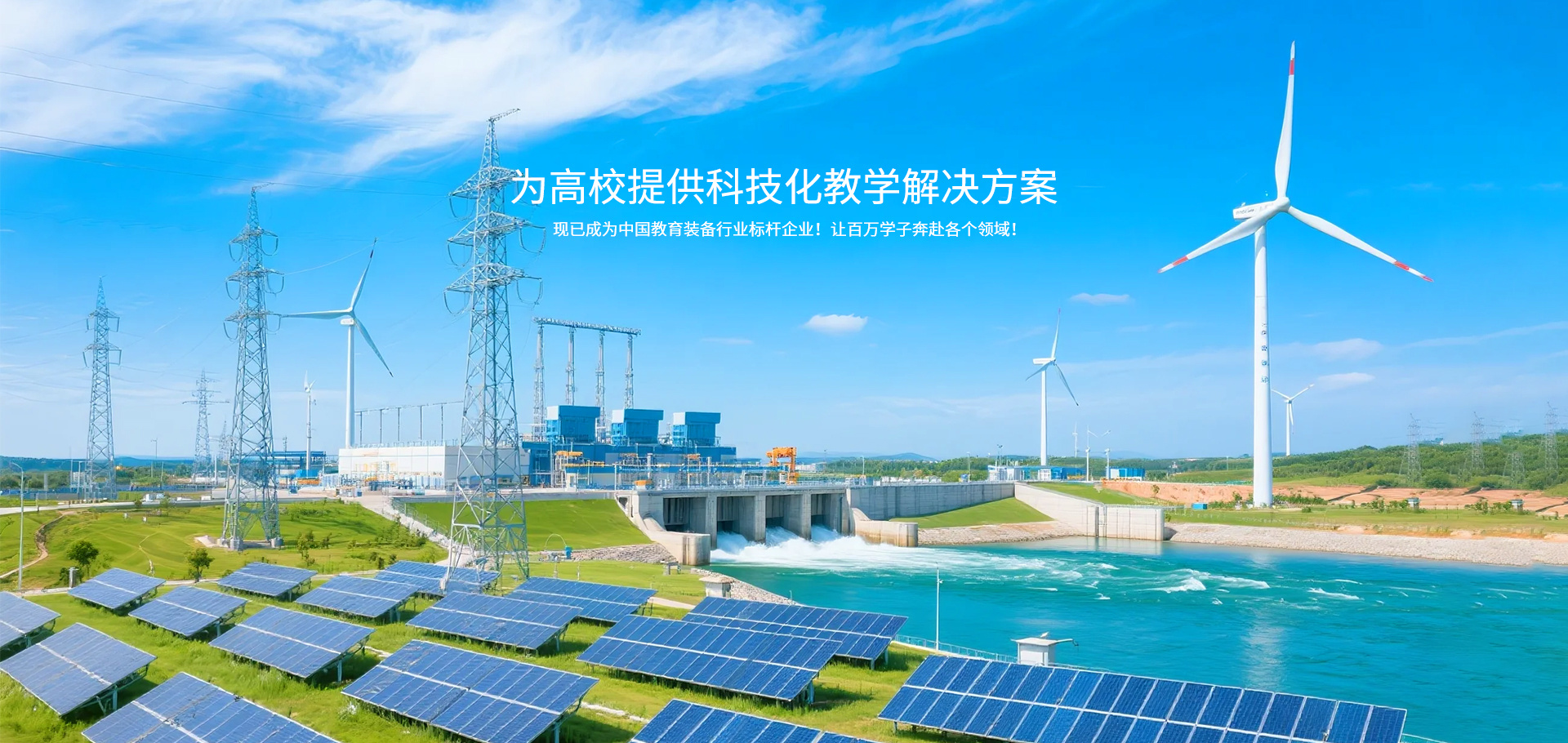 为高校提供科技化教学解决方案