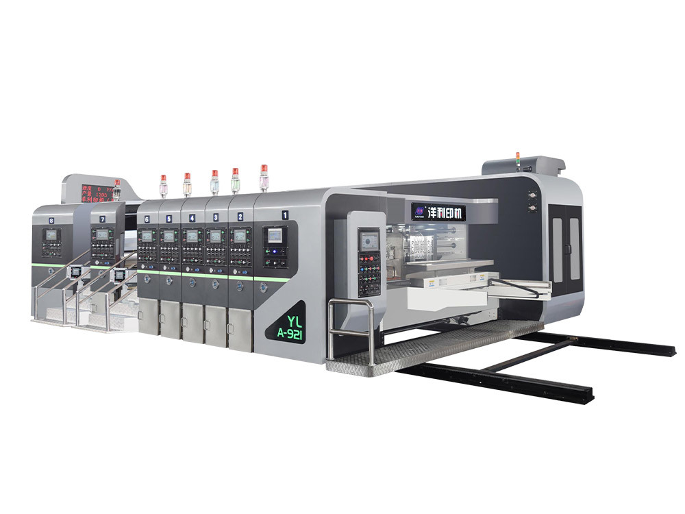 Computer high-speed high-definition printing drying groove die cutting machine