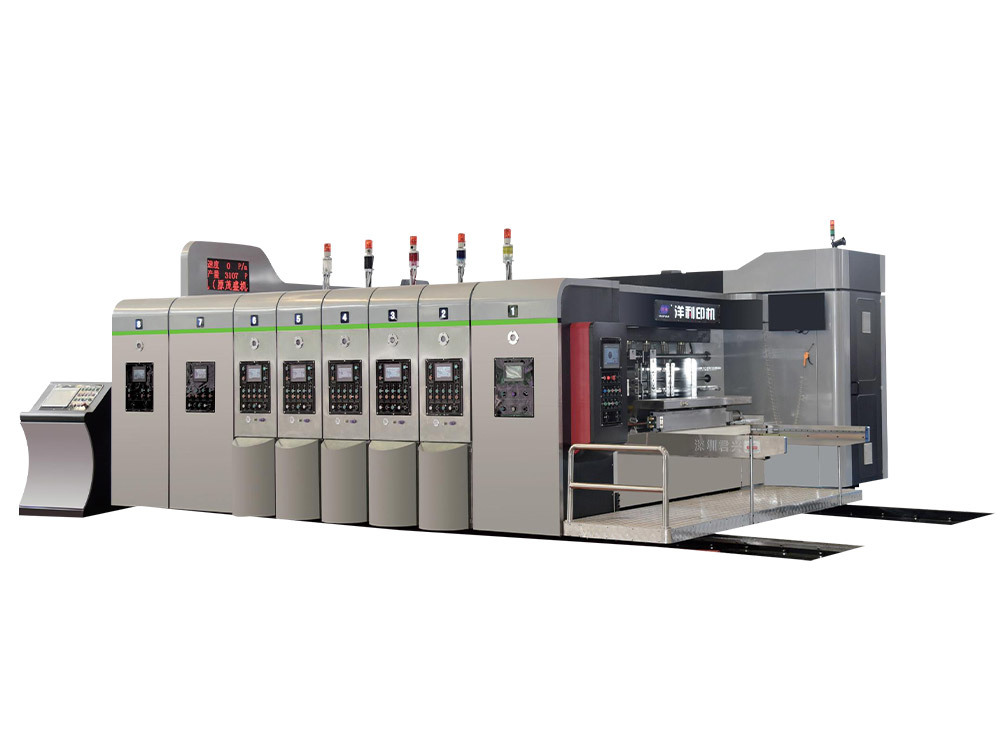 Automatic high definition lead edge printing slotting machine