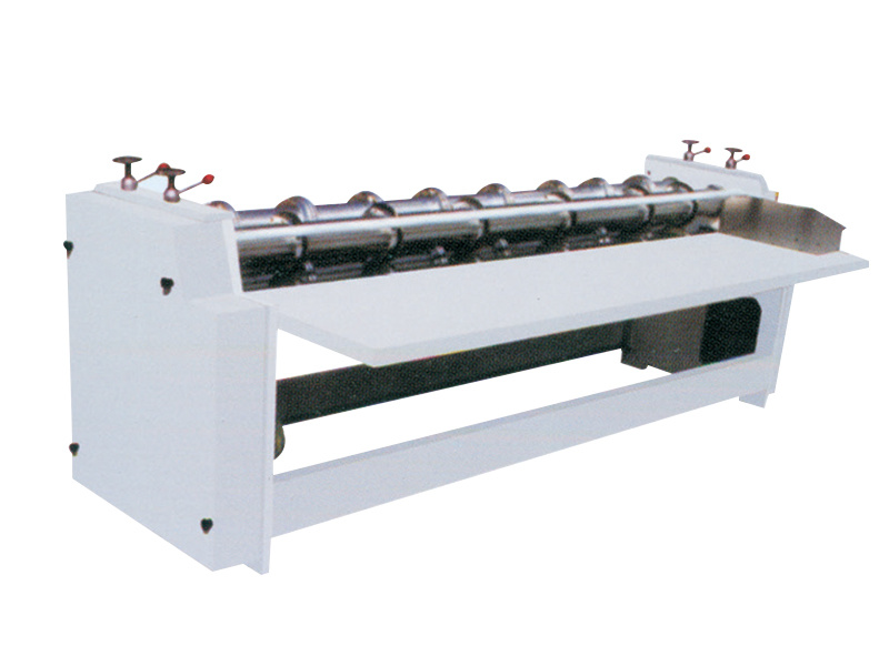 Corrugated Board Paperparting And Line Pressing Machine