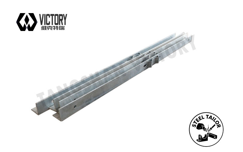 Angle cross arm