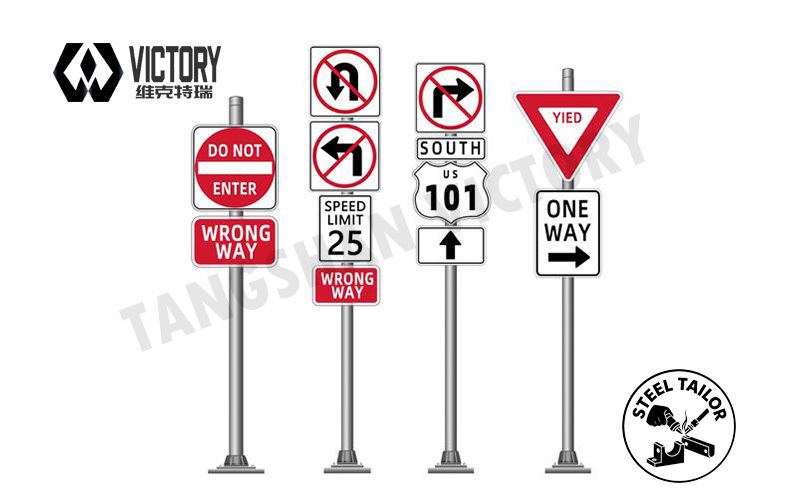 Road Sign pole Indicator