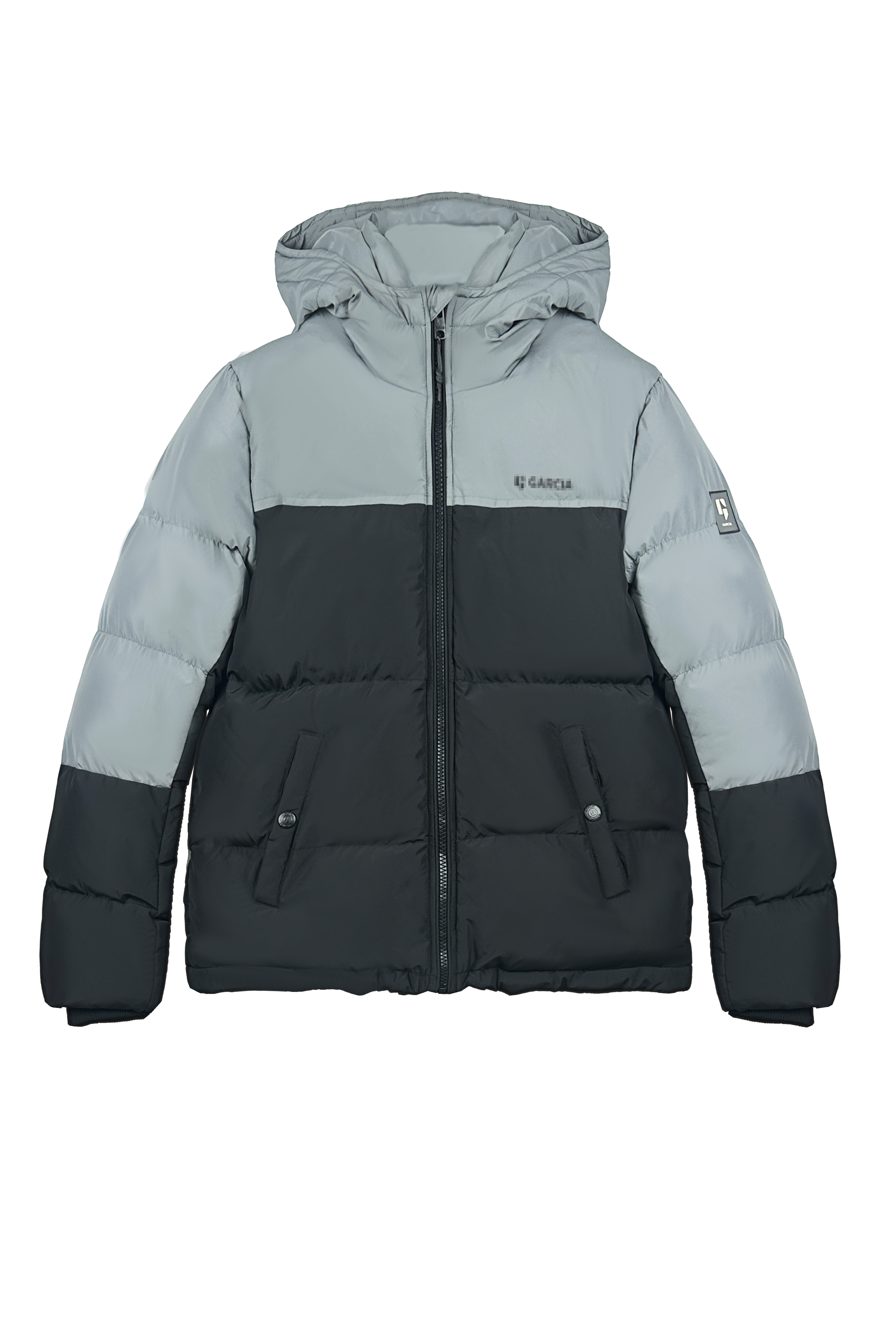 kid color blocked jacket