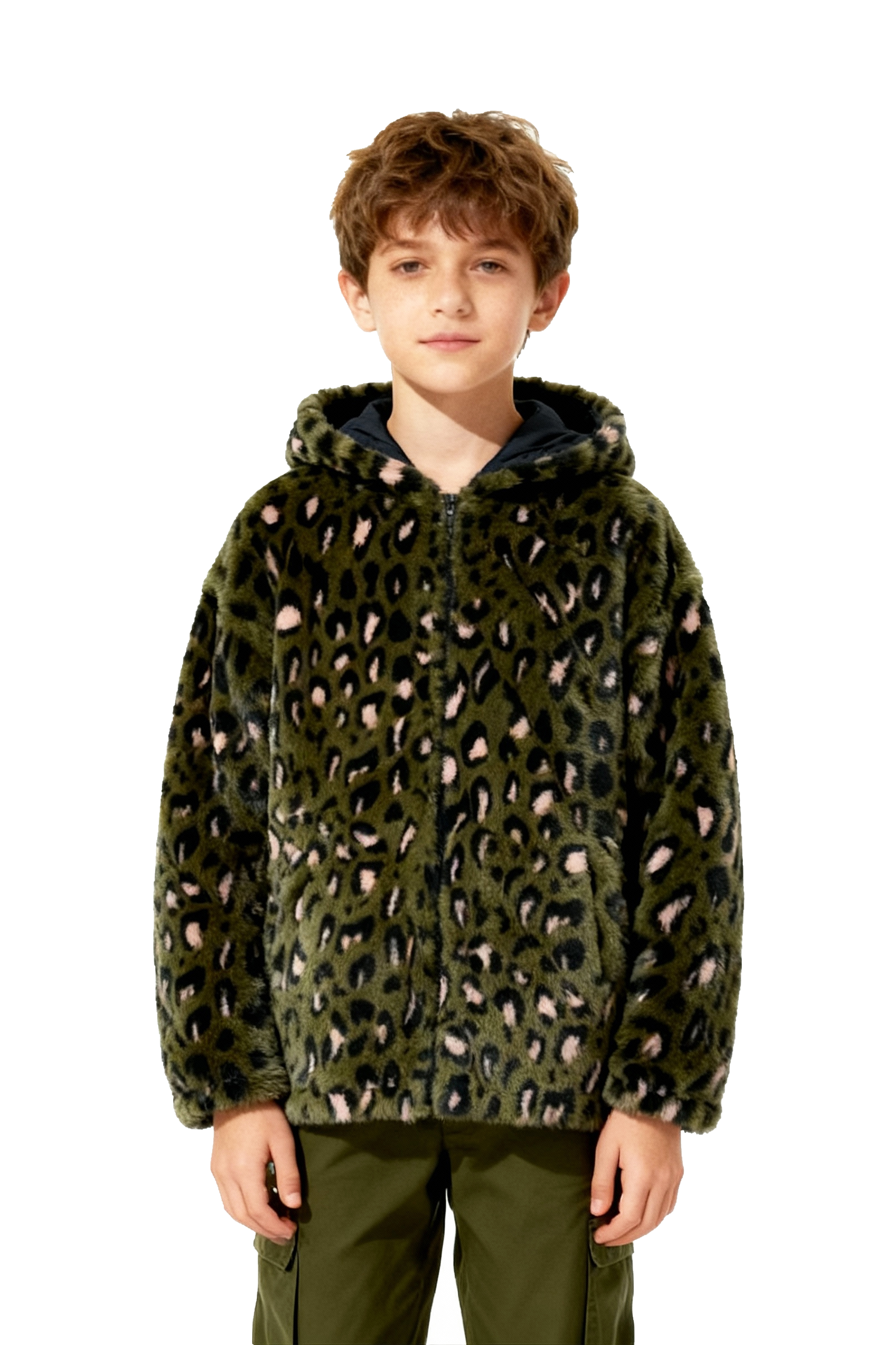 chaqueta reversible para niño