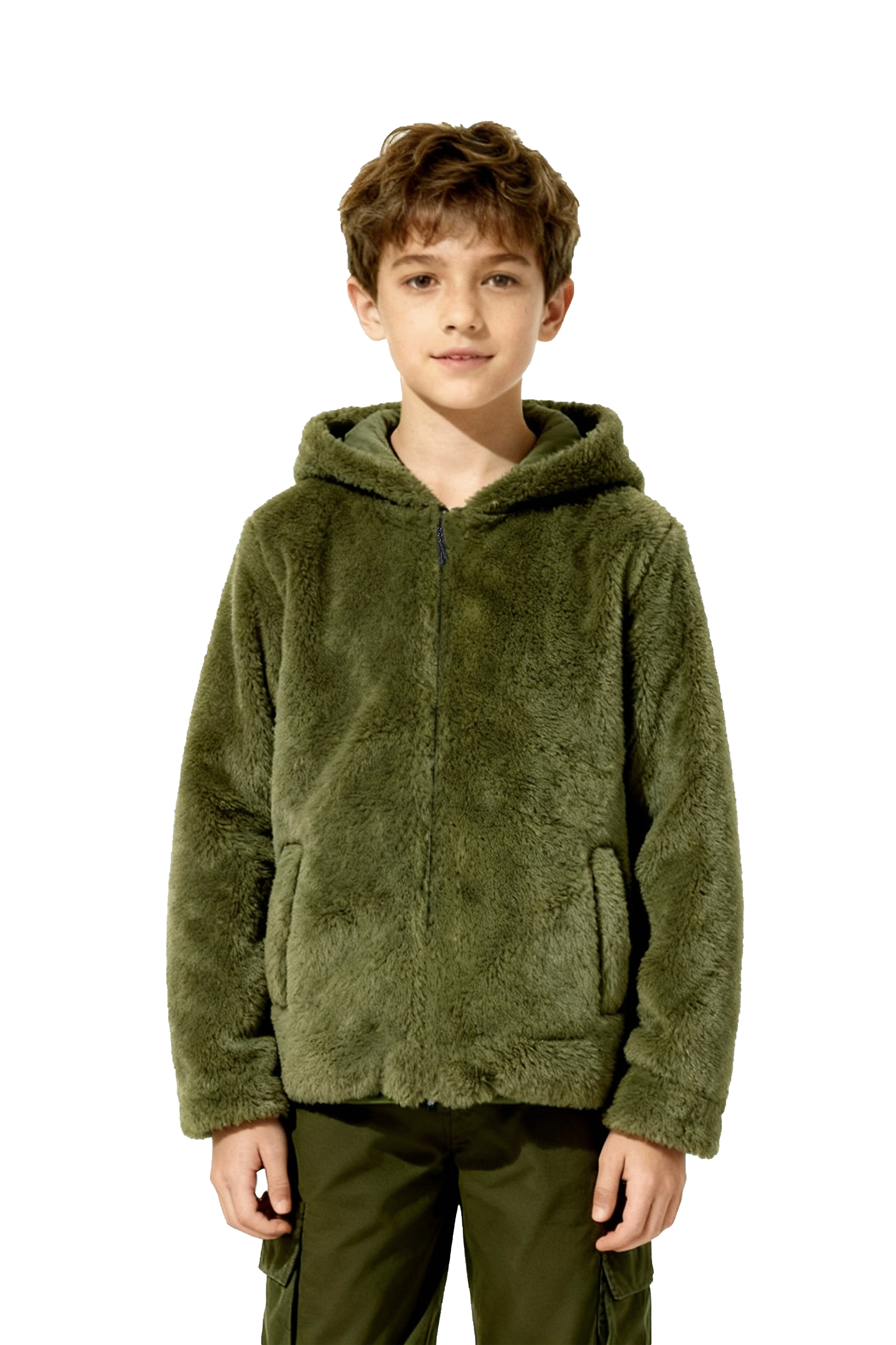 chaqueta reversible para niño