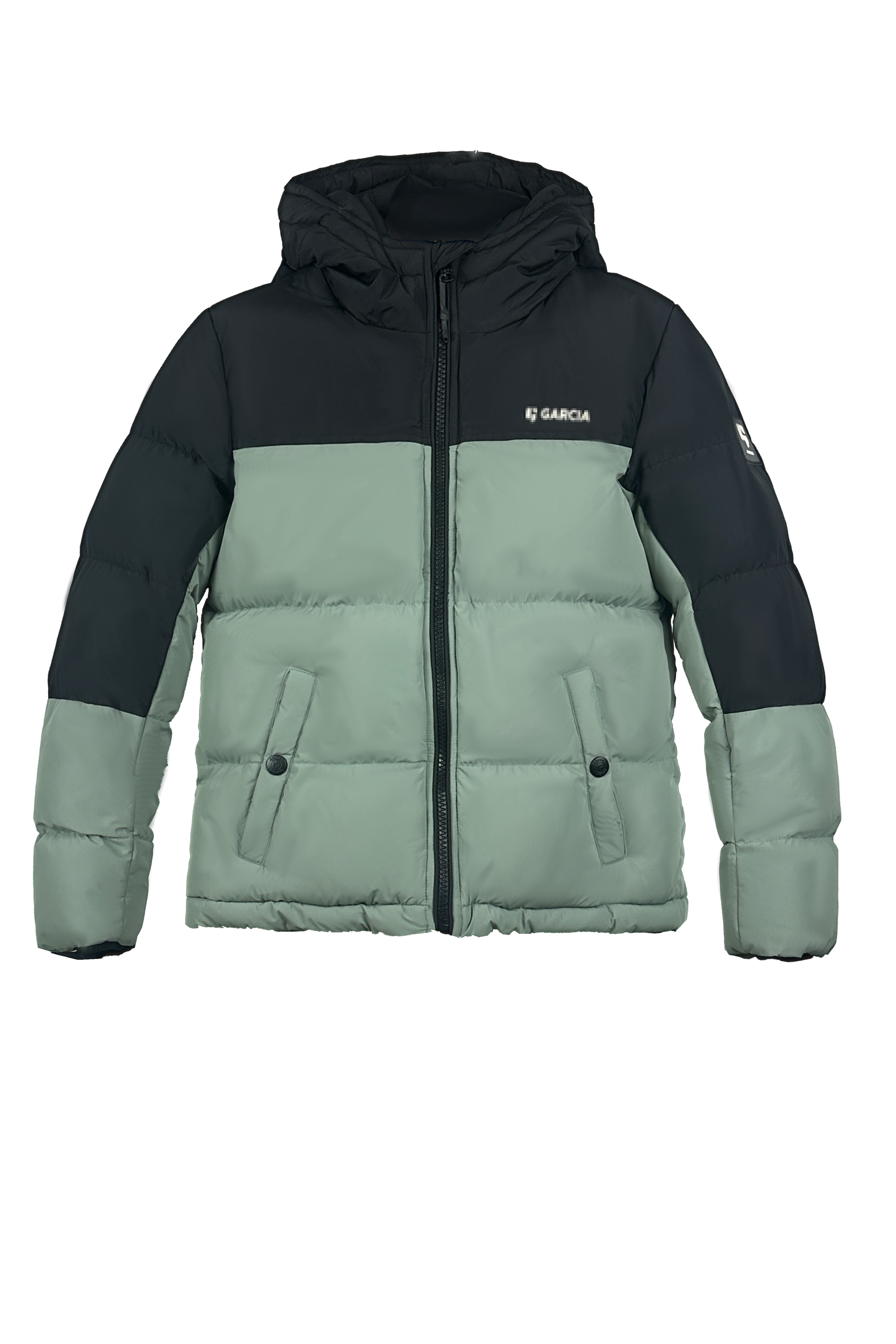 kid color blocked jacket