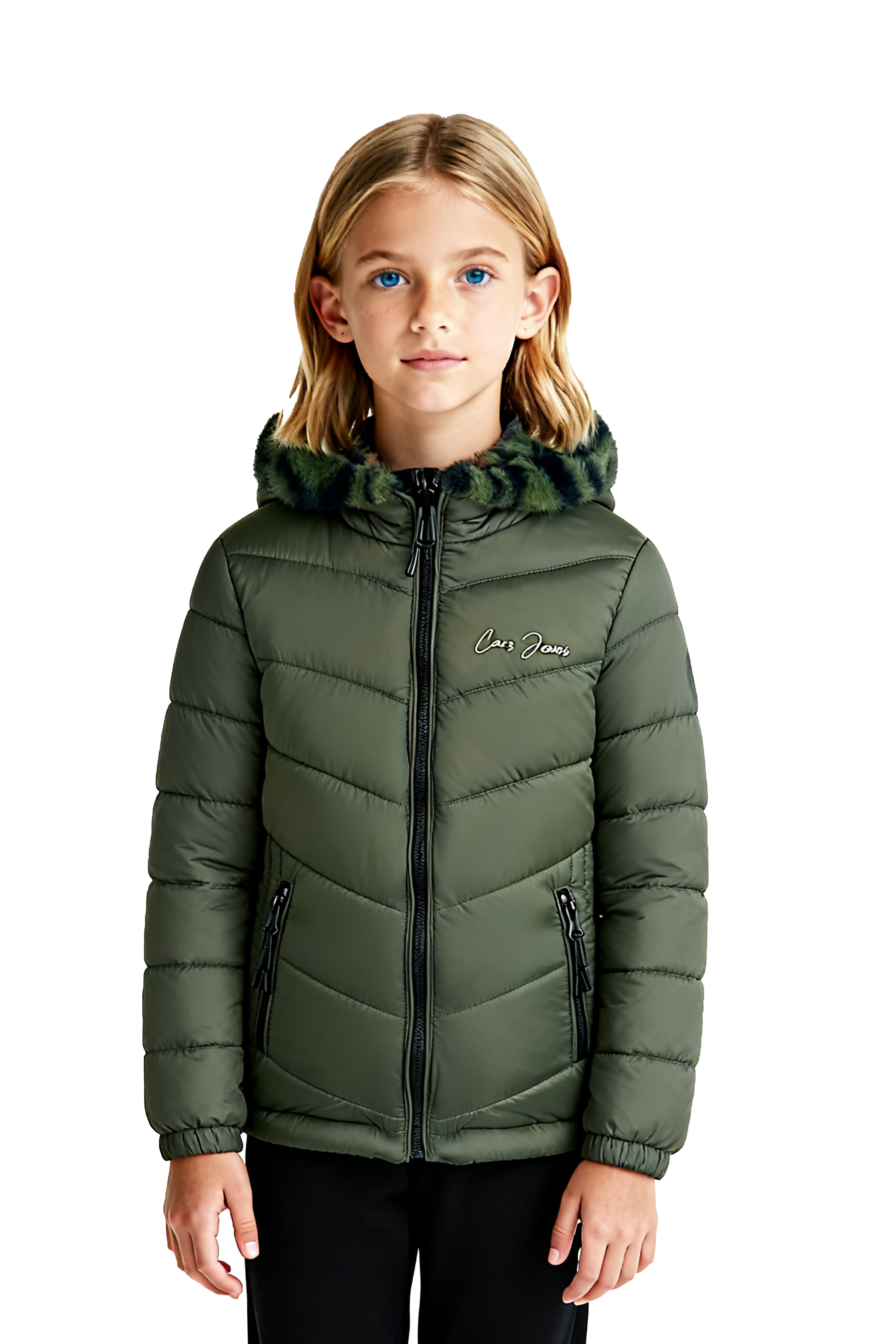 chaqueta reversible para niños