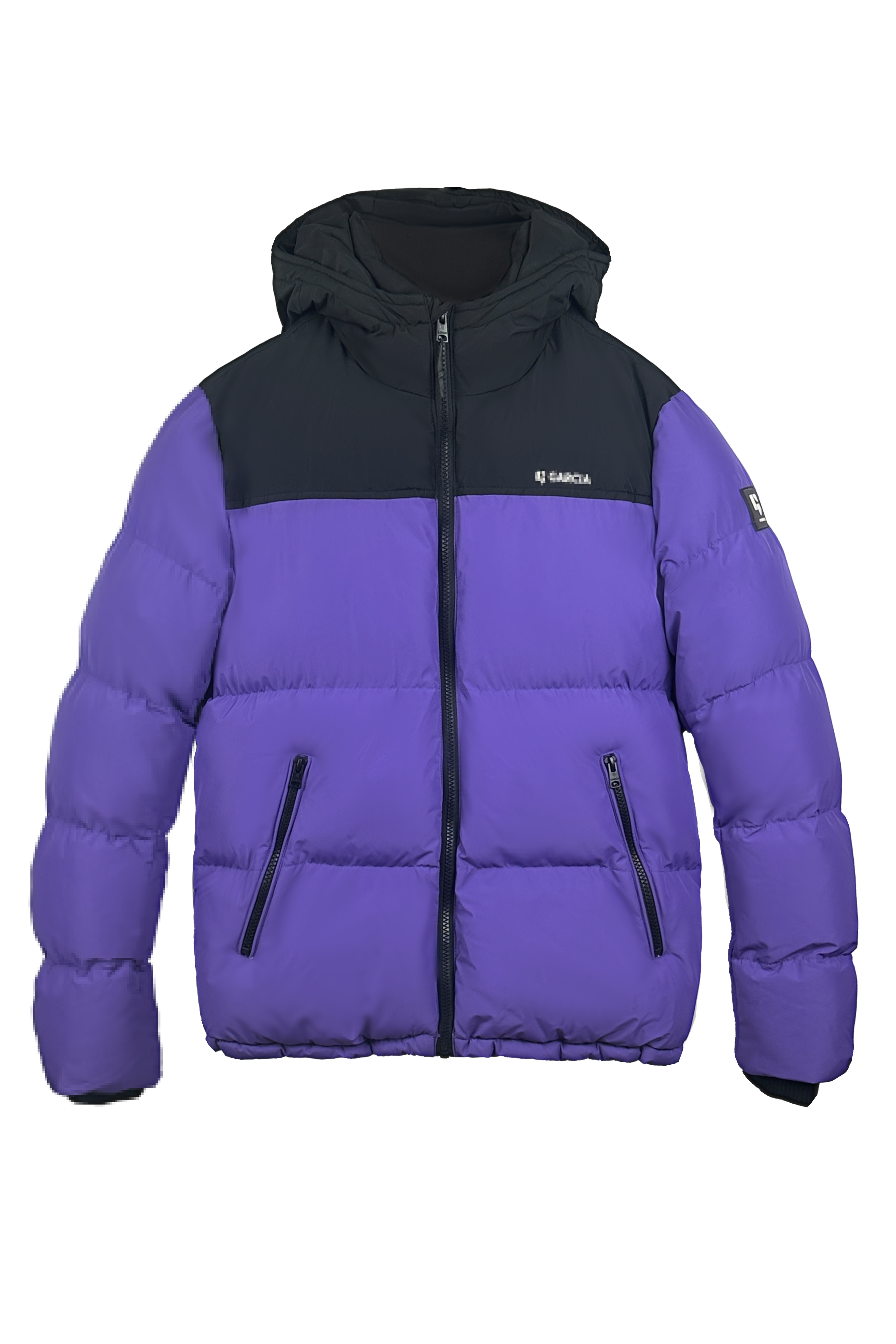 kid color blocked jacket