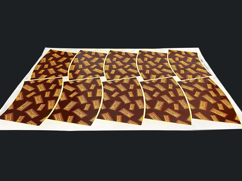 Ceramic printing paper